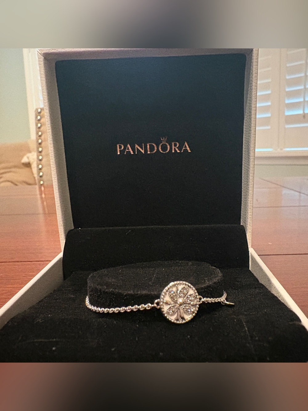 PANDORA Sparking Family Tree Slide Bracelet - Picture 6 of 11